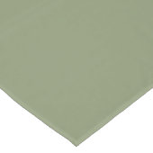 Modern Heritage Solides Moosgrün Tischdecke (Schrägansicht)