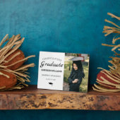 Modern Herzlichen Glückwunsch Abschluss Foto Fotoplatte (Seite)