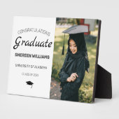 Modern Herzlichen Glückwunsch Abschluss Foto Fotoplatte (Seite)