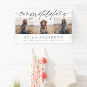 Modern Herzlichen Glückwunsch Abschluss Script 3 F Banner (Insitu)