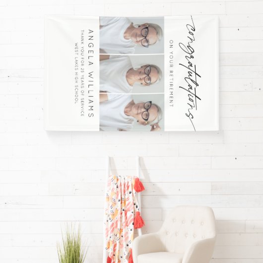 Modern Herzlichen Glückwunsch zu Ihrem Foto für di Banner (InSitu)