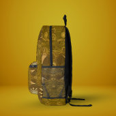 Modern-Hexa-Goldmedaille Bedruckter Rucksack