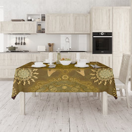 Modern-Hexa-Goldmedaille Tischdecke