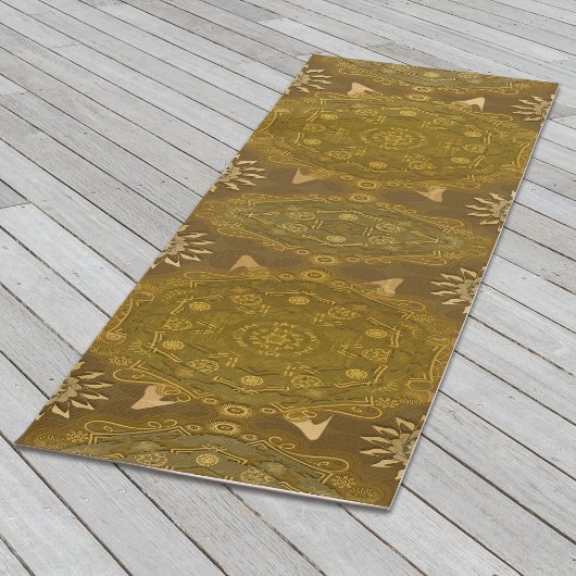 Modern-Hexa-Goldmedaille Yogamatte