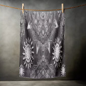 Modern-Hexa-Ursidae-Mandala-Kunst Strandtuch