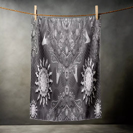 Modern-Hexa-Ursidae-Mandala-Kunst Strandtuch