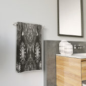 Modern-Hexa-Ursidae-Mandala-Kunst Strandtuch