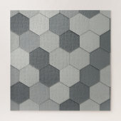 Modern Hexagon Tile Geometric Pattern Puzzle (Vertikal)