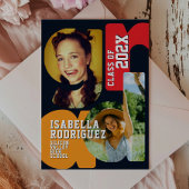 Modern High School Graduation Invitation Einladung