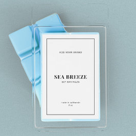 Modern hinzufügen Sie Ihr Markenzeichen Black Bord Weinetikett