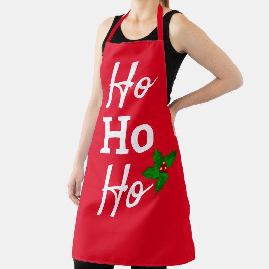 Modern Ho Ho Ho Rot Weiße Weihnachten Alles über P Schürze (InSitu)