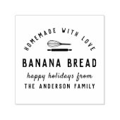 Modern Holiday Baking Geschenkgutschein Logo Permastempel (Design)