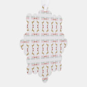 Modern Holiday Ornament Card Christmas (Rechts)