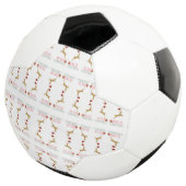Modern Holiday Soccer Ball Christmas (Dreiviertel)
