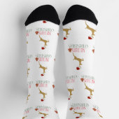 Modern Holiday  Socks Christmas Socken (Oben)