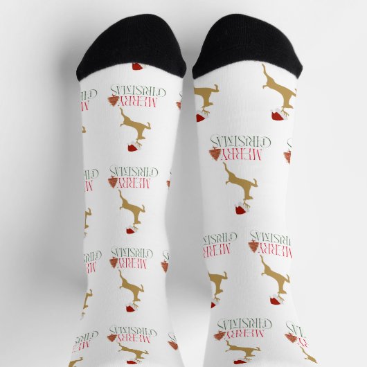 Modern Holiday  Socks Christmas Socken (Oben)
