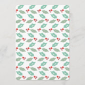 Modern Hollies Feliz Navidad Holiday (Rückseite)