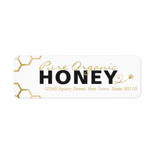 Modern Honey Bees Gold Honeycomb (Vorne)