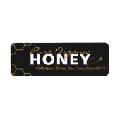 Modern Honey Bees Gold Honeycomb Black (Vorne)