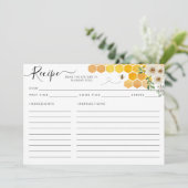 Modern Honigwabenkarte (Stehend Vorderseite)