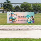 Modern House Cleaning Maid Service Housekeeping Banner (Insitu)