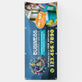 Modern House Cleaning Maid Service Housekeeping Banner (Vertikal)