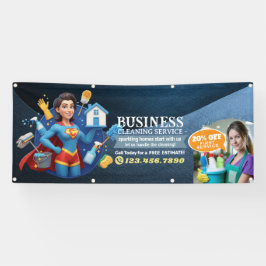 Modern House Cleaning Maid Service Housekeeping Banner