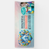 Modern House Cleaning Maid Service Housekeeping Banner (Vertikal)