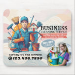 Modern House Cleaning Maid Service Housekeeping Mousepad<br><div class="desc">Modern House Cleaning Maid Service Housekeeping</div>