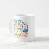 Modern HR Master of Multitasking Mug Design Kaffeetasse (Vorderseite Links)