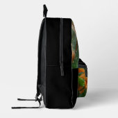 Modern Hummingbird Garden Bedruckter Rucksack (Links)
