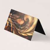 Modern I Abstrakt 4 Visitenkarten (Rückseite)