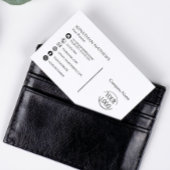 Modern I einfach Visitenkarte