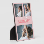 Modern I Liebe You Mommy | 3 Foto Collage Plaque Fotoplatte (Seite)