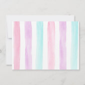 Modern Ice Creme Truck Geburtstag Dankeskarte (Rückseite)