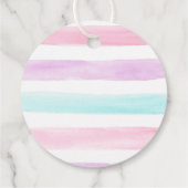 Modern Ice Creme Truck Geburtstag Geschenkanhänger (Rückseite)