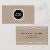 MODERN ICON LOGO VISITENKARTE (Vorne/Hinten)