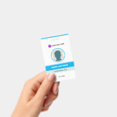 Modern ID Card Identification Badge Ausweis (Handheld)