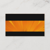 Modern II - Color Tex - Marigold Visitenkarte (Rückseite)