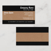 Modern II - Kartonbox Visitenkarte (Vorne/Hinten)