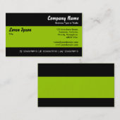 Modern II - Martian Green Visitenkarte (Vorne/Hinten)