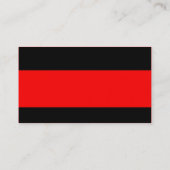 Modern II - Rot Visitenkarte (Rückseite)