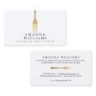 Modern Imitate Gold GFork Catering Logo