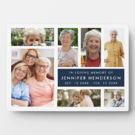 Modern in der Liebe Erinnerungsfotografie Collage Fotoplatte