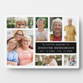 Modern in der Liebe Erinnerungsfotografie Collage Fotoplatte