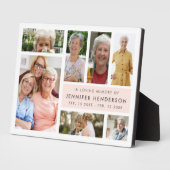 Modern in der Liebe Erinnerungsfotografie Collage Fotoplatte (Seite)