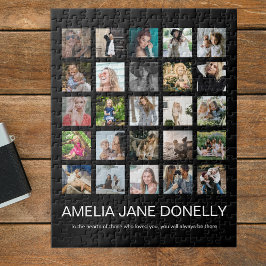 Modern in der Liebe Erinnerungsfotografie Collage Puzzle