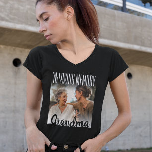 Modern In liebevoller Erinnerung Foto T-Shirt