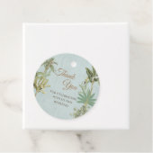 Modern Indian Pichwai Wedding danke Geschenkanhänger (Beispiel)