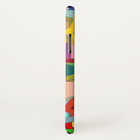 Modern Indian Print iPhone Case (Hinten/Rechts)